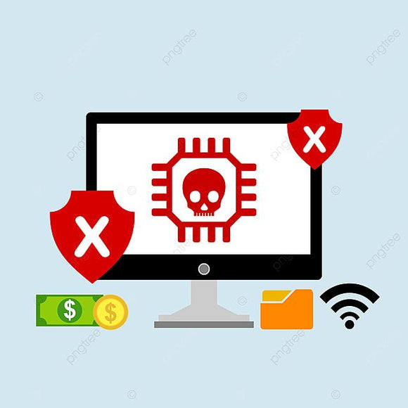 Rimozione virus e malware